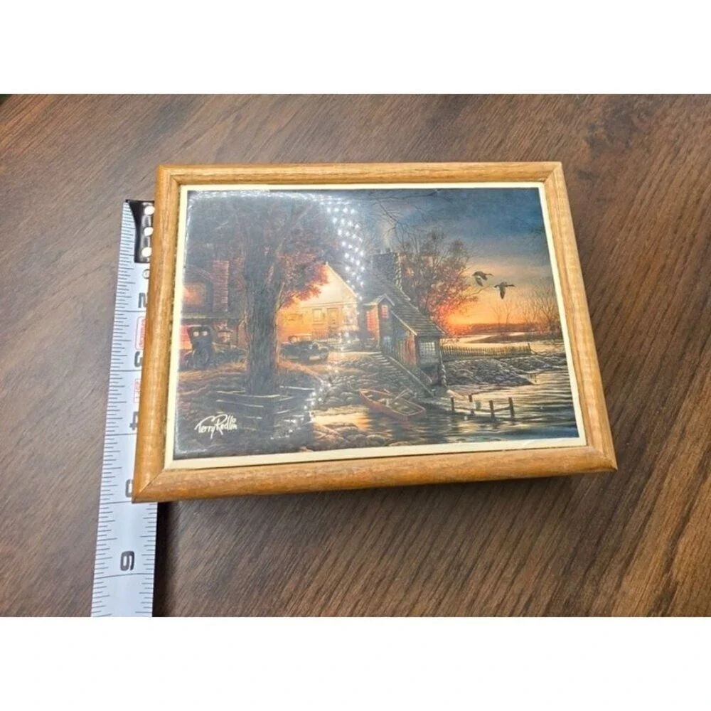 The Hadley Collection Jewelry Box That Special Time Box 4x6 Terry Redlin THAT SP